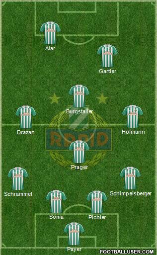 SK Rapid Wien Formation 2011