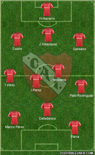Independiente Formation 2011