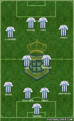 R.C. Recreativo de Huelva S.A.D. Formation 2011
