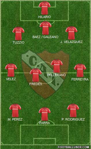 Independiente Formation 2011