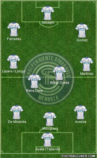 Independiente Rivadavia de Mendoza Formation 2011
