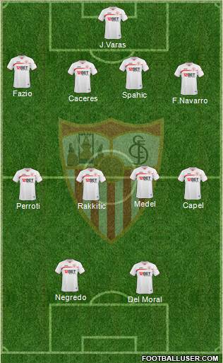 Sevilla F.C., S.A.D. Formation 2011