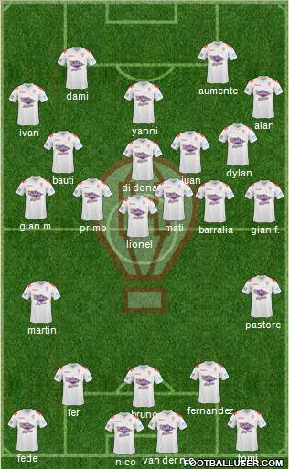 Huracán Formation 2011