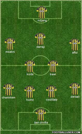 Espérance Sportive de Tunis football formation