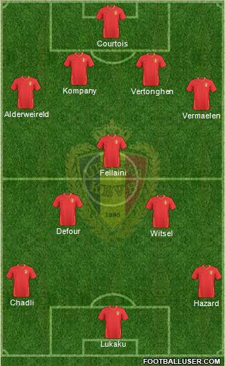 Belgium Formation 2011