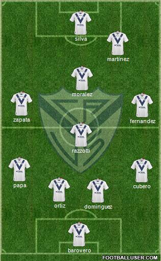Vélez Sarsfield Formation 2011