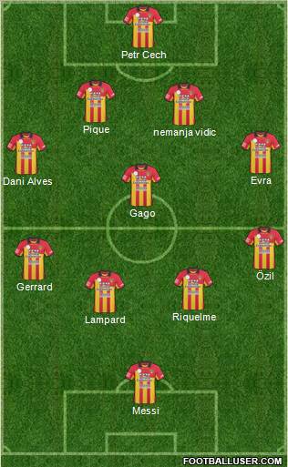 Boca Unidos Formation 2011