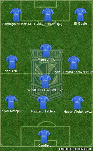 Lech Poznan Formation 2011