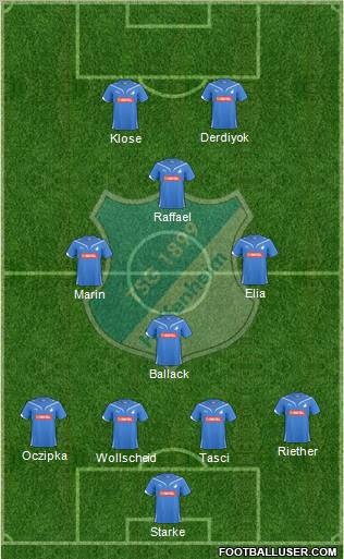 TSG 1899 Hoffenheim Formation 2011