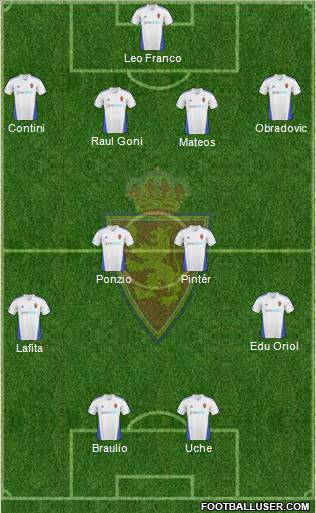 R. Zaragoza S.A.D. Formation 2011