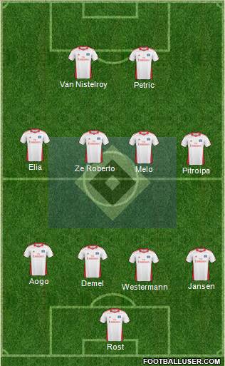 Hamburger SV Formation 2011