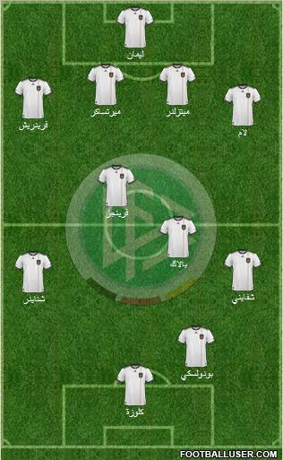Germany Formation 2011