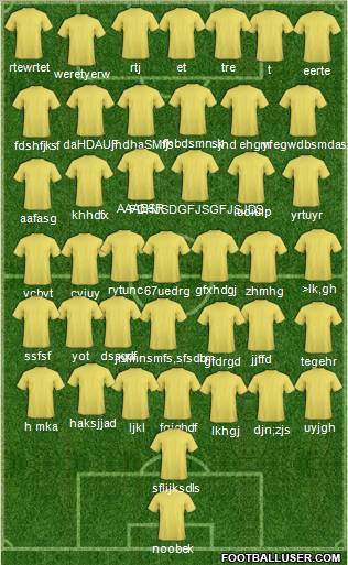 Champions League Team Formation 2011