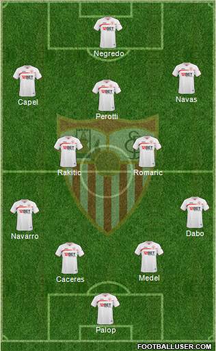 Sevilla F.C., S.A.D. Formation 2011