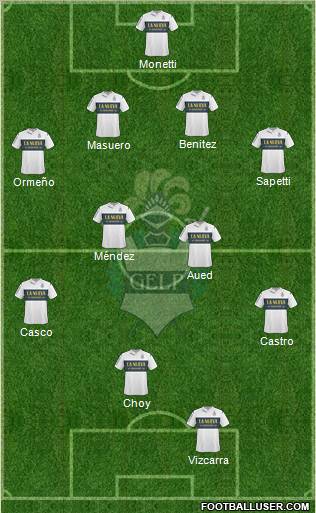 Gimnasia y Esgrima de La Plata Formation 2011