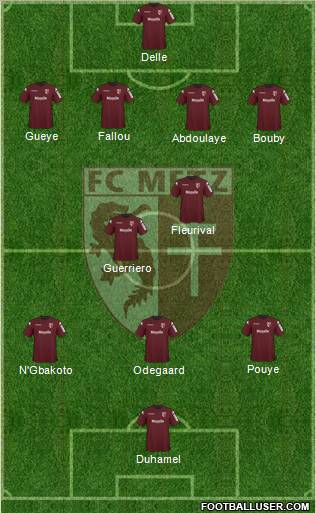 Football Club de Metz football formation