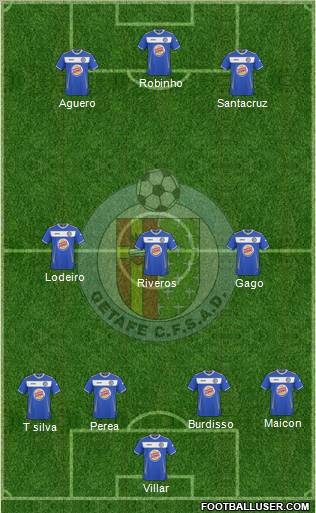 Getafe C.F., S.A.D. Formation 2011