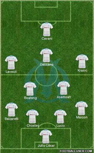 Olympique de Marseille Formation 2011