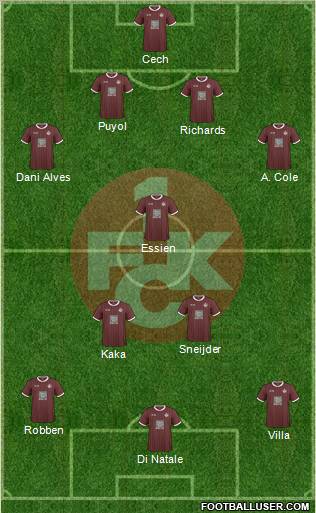 1.FC Kaiserslautern Formation 2011