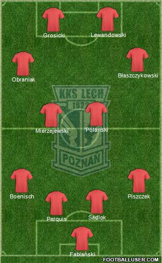 Lech Poznan Formation 2011
