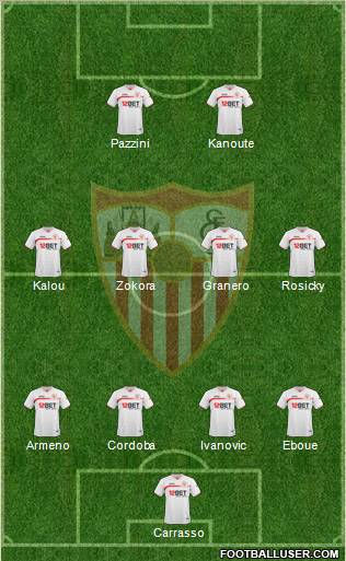 Sevilla F.C., S.A.D. Formation 2011