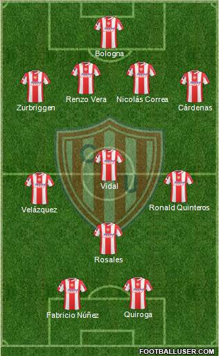 Unión de Santa Fe Formation 2011