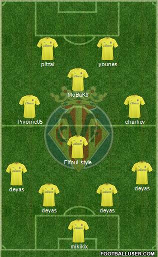 Villarreal C.F., S.A.D. Formation 2011