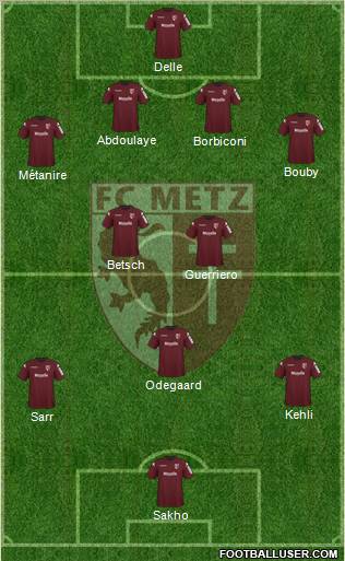 Football Club de Metz Formation 2011