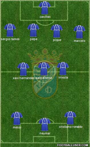 Xerez C.D., S.A.D. Formation 2011