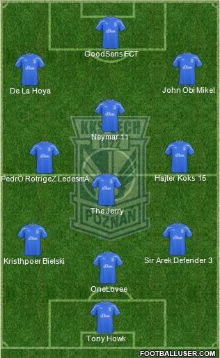 Lech Poznan Formation 2011