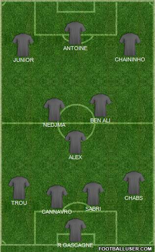 Pro Evolution Soccer Team Formation 2011