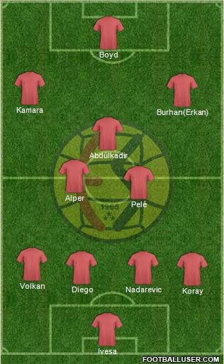 Eskisehirspor Formation 2011