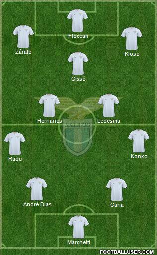 S.S. Lazio Formation 2011