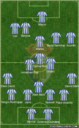S.D. Ponferradina Formation 2011