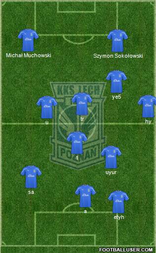 Lech Poznan Formation 2011