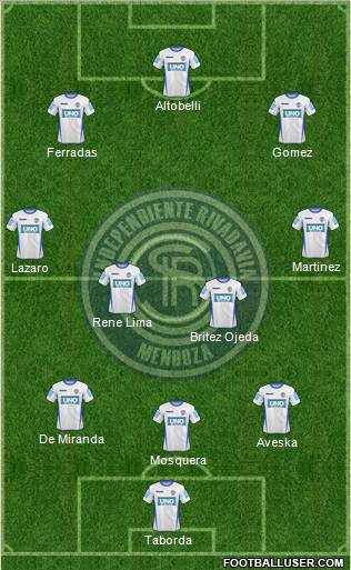Independiente Rivadavia de Mendoza Formation 2011