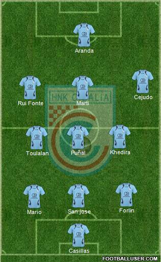 HNK Cibalia Formation 2011