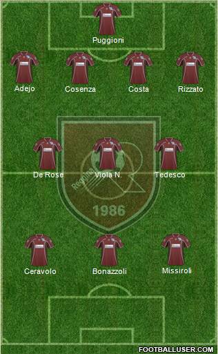 Reggina Formation 2011