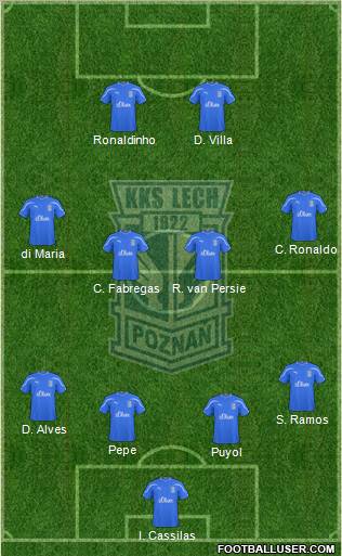 Lech Poznan Formation 2011