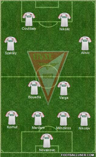 Debreceni VSC Formation 2011
