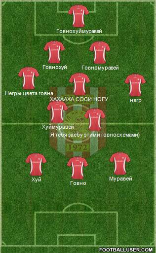 KS Bylis Ballsh football formation