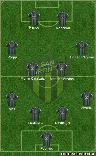 San Martín de San Juan Formation 2011