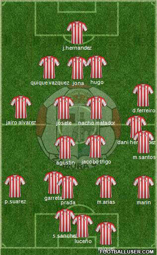 Zamora C.F. Formation 2011