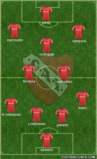 Independiente Formation 2011