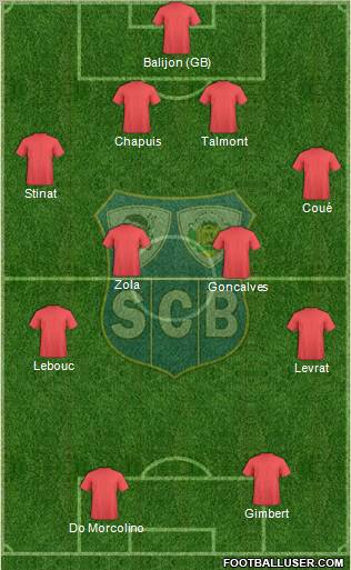 Sporting Club Bastia Formation 2011