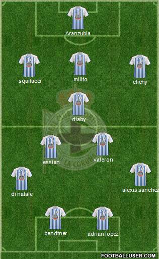 R.C. Deportivo de La Coruña S.A.D. Formation 2011