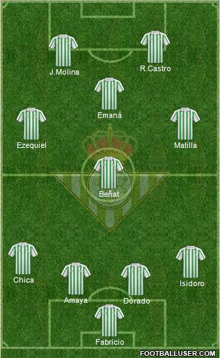 Real Betis B., S.A.D. Formation 2011