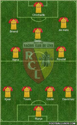Racing Club de Lens Formation 2011
