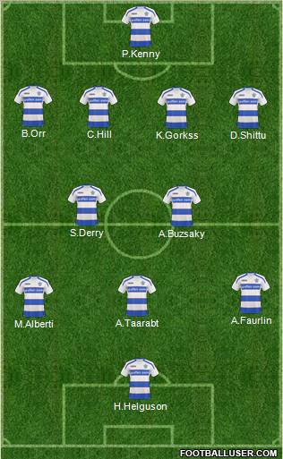 Queens Park Rangers Formation 2011
