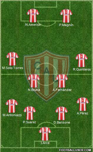 Unión de Santa Fe Formation 2011